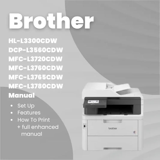 Brother Printer MFC-L3780CDW Manual