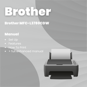 Brother MFC-L3780CDW Printer Manual
