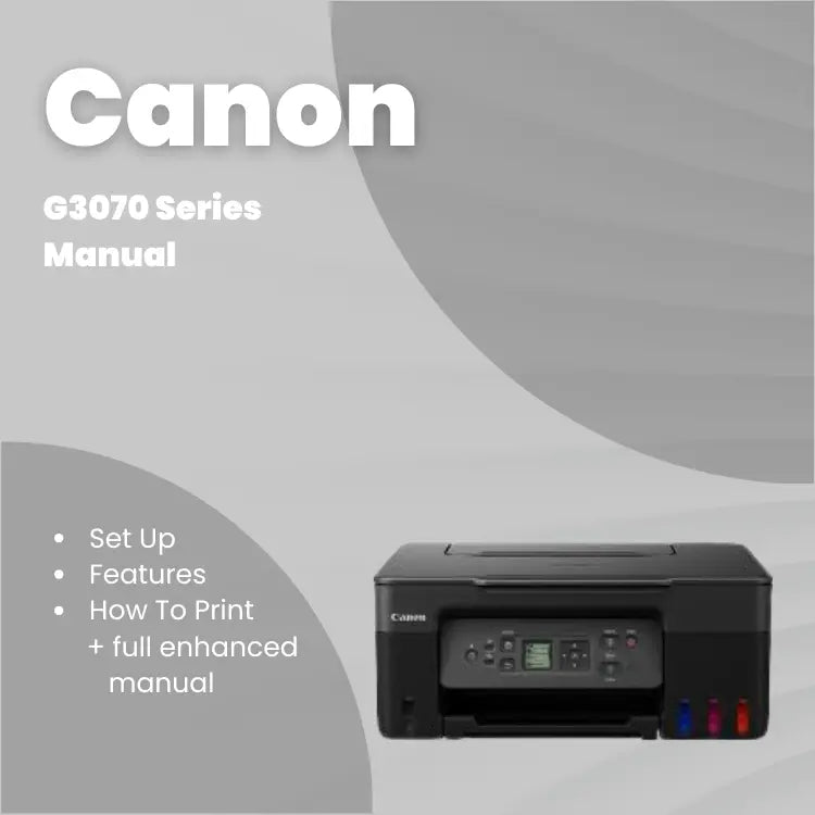Canon Printer PIXMA G7020 Manual