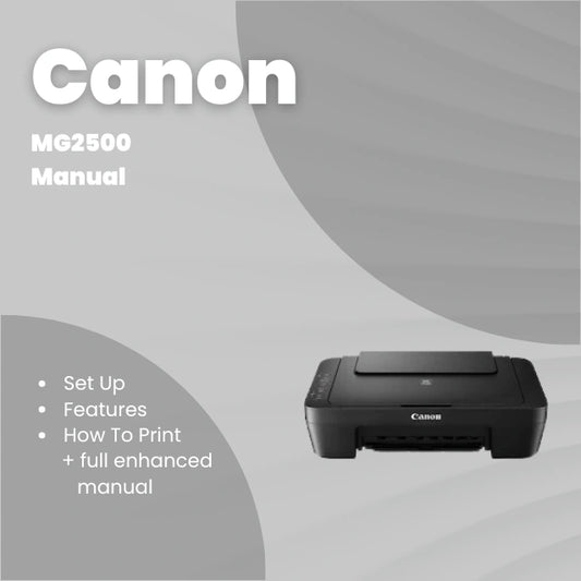 Canon Printer mg2522 Manual
