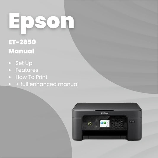 Epson Printer ET-2850 Manual