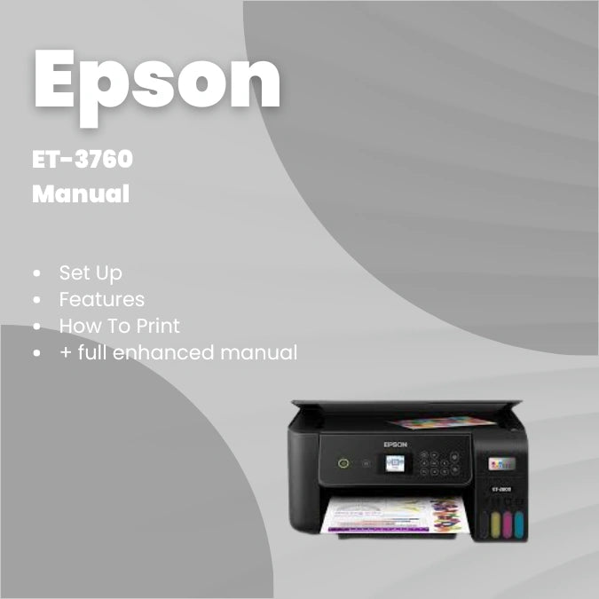 Epson Printer ET-3760 Manual