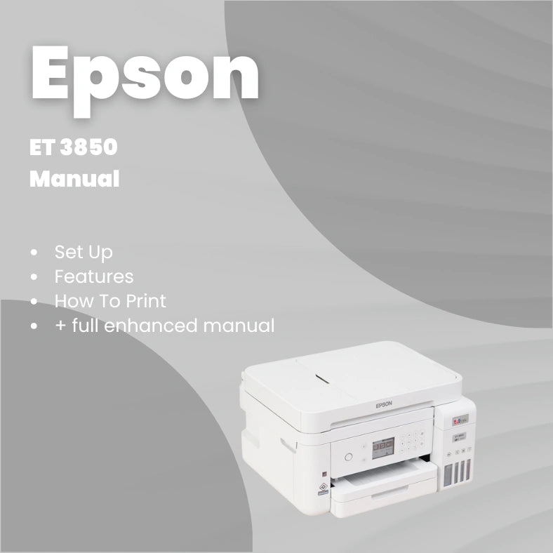 Epson Printer 3850 Manual