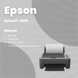 Epson ET-4850 Printer Manual