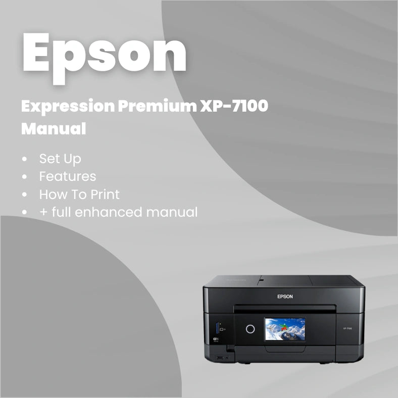 Epson Printer XP7100 Manual
