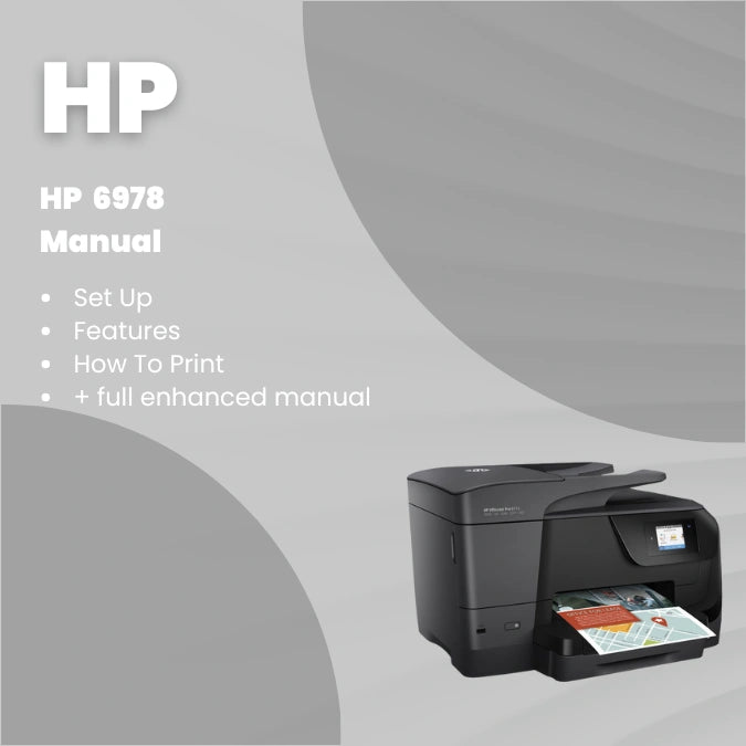 HP Printer 6978 Manual