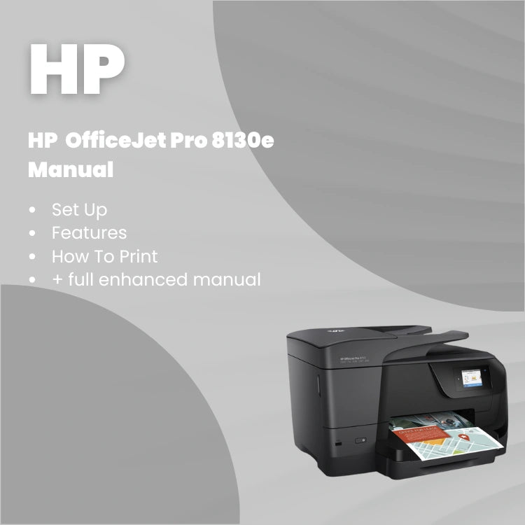 HP Printer 8130 Manual