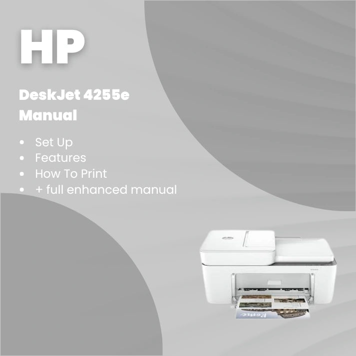 HP Printer 4255e Manual