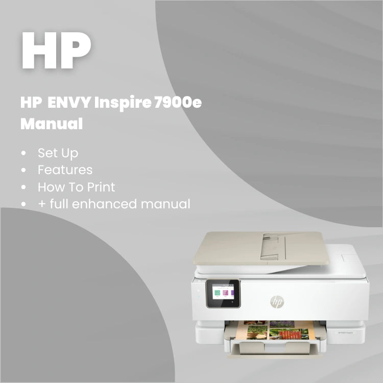 HP Printer 7900e Manual