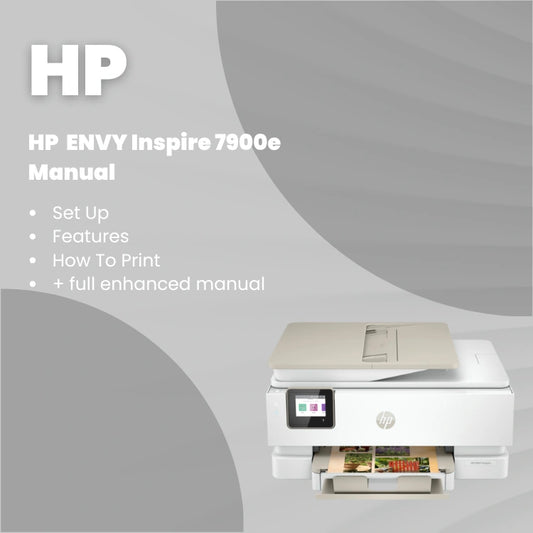 HP Printer 7900e Manual