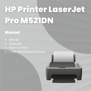 HP Printer LaserJet Pro M521DN