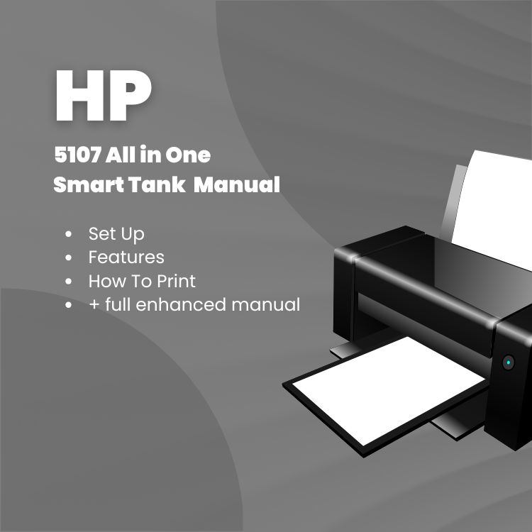 HP Printer Smart Tank 5107 All-in-One Manual