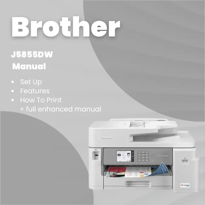 Brother Printer MFC J5855DW Manual