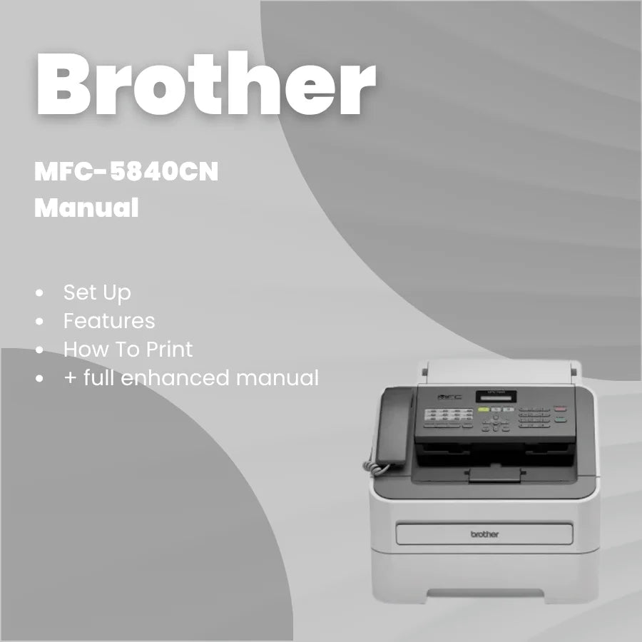 Brother Printer MFC-5840CN