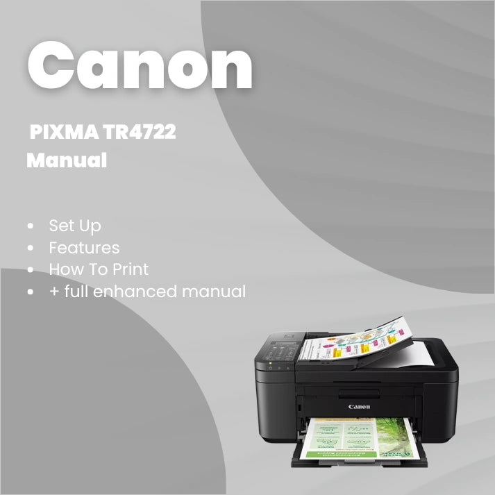 Canon Printer TS4722 Manual
