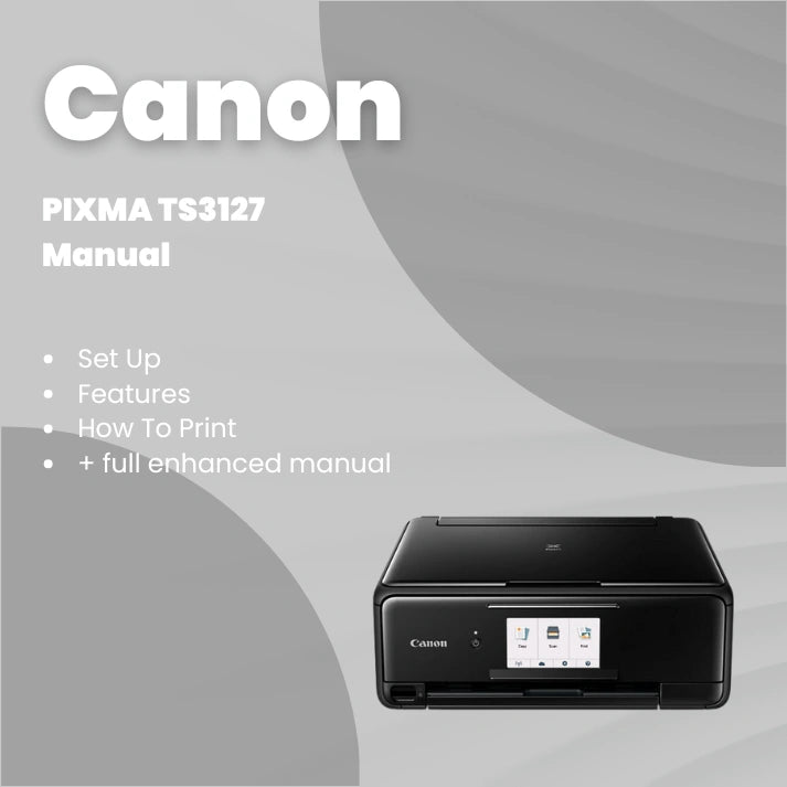 Canon Printer PIXMA TS3127 Manual