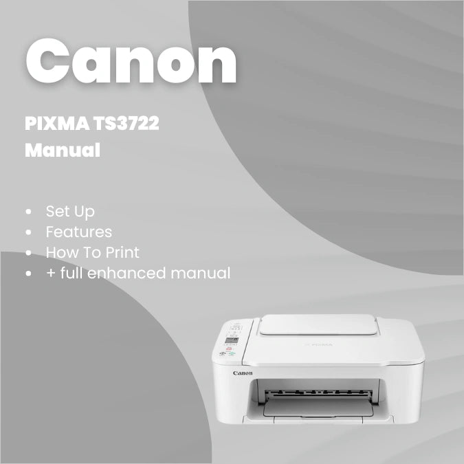 Canon Printer TS3722 Manual