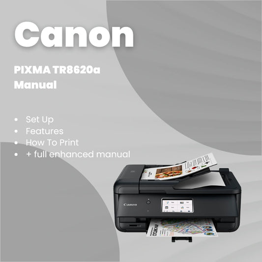 Canon Printer TR8620a Manual