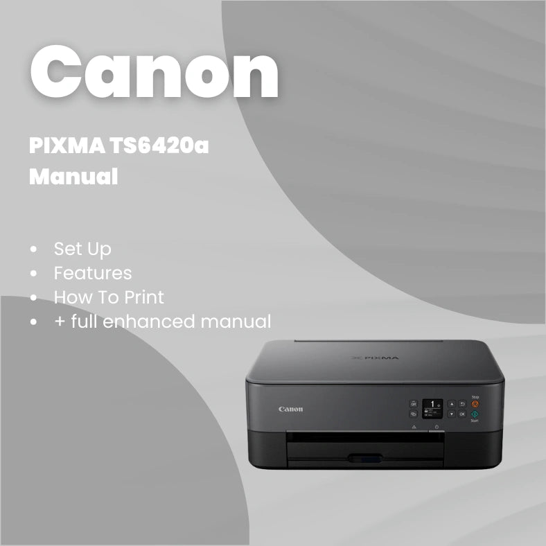 Canon Printer TS6420a Manual