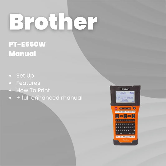 Brother Printer PT-E550W