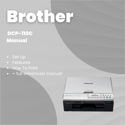 Brother Printer DCP 165C - Color Inkjet - All-In-One