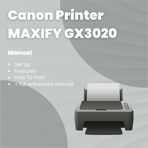 Canon Printer MAXIFY GX3020