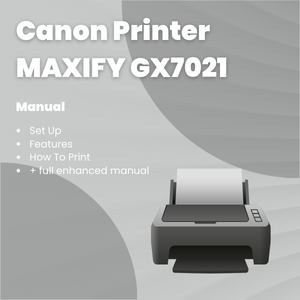Canon Printer MAXIFY GX7021