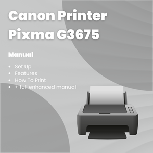 Canon Printer Pixma G3675