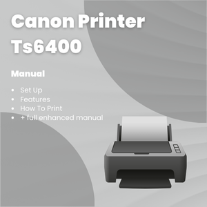 Canon Printer Ts6400
