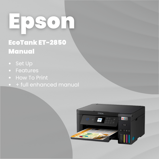 Epson Printer ET2850 Manual