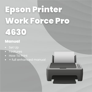 Epson Printer Work Force Pro 4630