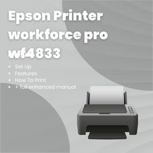 Epson Printer workforce pro wf4833