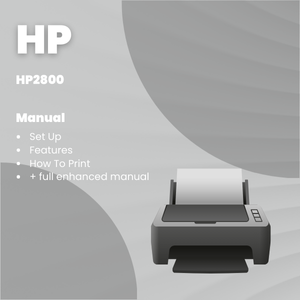 HP.2800 Printer Manual