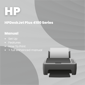 HP DeskJet Plus 4100 Printer Manual