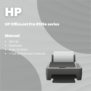 HP OfficeJet Pro 8135e Series Manual