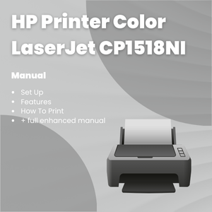 HP Printer Color LaserJet CP1518NI