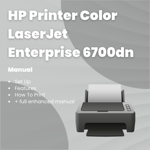 HP Printer Color LaserJet Enterprise 6700dn
