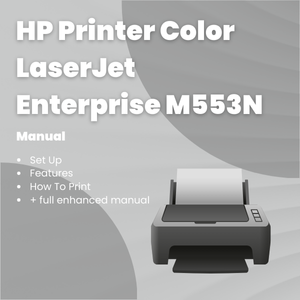 HP Printer Color LaserJet Enterprise M553N