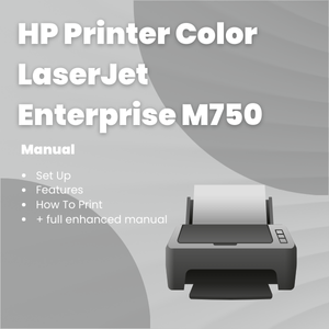 HP Printer Color LaserJet Enterprise M750