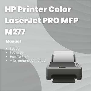 HP Printer Color LaserJet PRO MFP M277