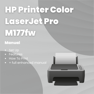 HP Printer Color LaserJet Pro M177fw