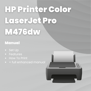 HP Printer Color LaserJet Pro M476dw