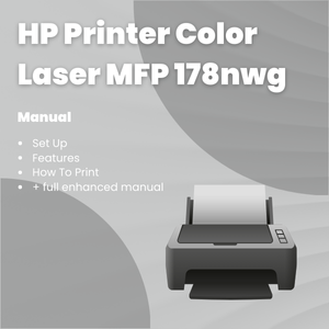 HP Printer Color Laser MFP 178nwg