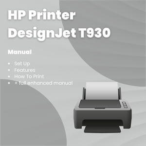 HP Printer DesignJet T930