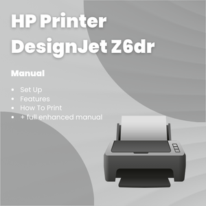 HP Printer DesignJet Z6dr