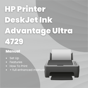 HP Printer DeskJet Ink Advantage Ultra 4729