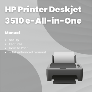 HP Printer Deskjet 3510 e-All-in-One