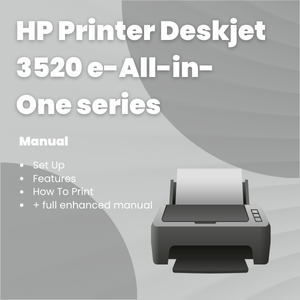HP Printer Deskjet 3520 e-All-in-One series