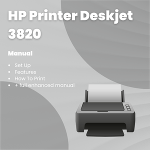 HP Printer Deskjet 3820