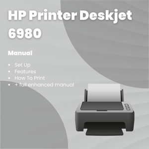 HP Printer Deskjet 6980